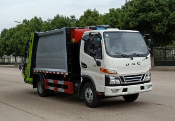 聚尘王牌HNY5071ZYSH6型压缩式垃圾车